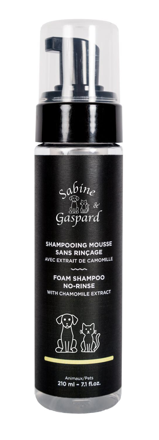Shampooing Mousse sans rinçage avec Extrait de Camomille