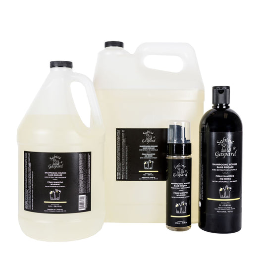 Shampooing Mousse sans rinçage avec Extrait de Camomille