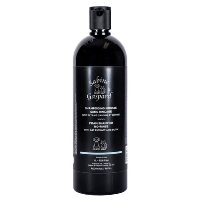 Shampooing Mousse sans rinçage avec Extrait d'Avoine et Biotine